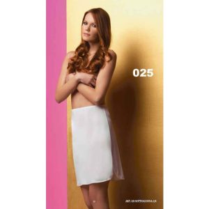 SOTTOGONNA LUNGO ANDRA ART. 025 CON SPACCHETTO LATERALE NON ELASTICIZZATO
