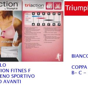 REGGISENO TRIUMPH ART. TRIACTION FITNESS SPORTIVO APERTO AVANTI