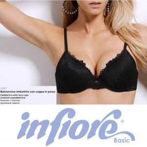 REGGISENO INFIORE ART. 1007 BALCONCINO CON FERRETTO COPPE IN PIZZO IMBOTTITE