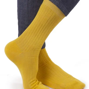 Pure Scotland Giallo Sole Mezzagamba a Costine con Iniziali o Senza!