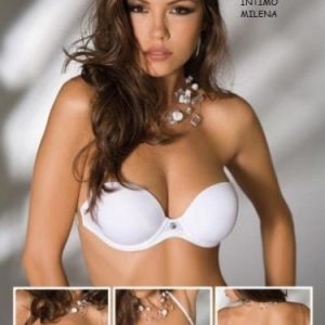 REGGISENO SIèLEI1570SCHIENA NUDA FASCIA PUSH UP IMBOTTITO BRETELLE TRASPARENTI
