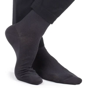 Pure Scotland Antracite MezzaGamba a Lavorazione Piquet con Iniziali o Senza!