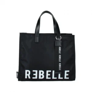 REBELLE Borsa a mano Electra Nylon Black