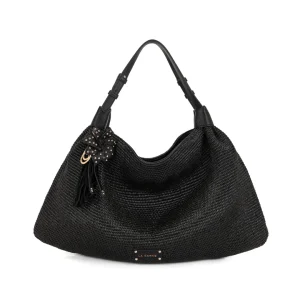 LA CARRIE Borsa Shopping La Plage Black