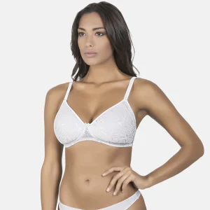 REGGISENO SENZA FERRETO IN PIZZO FLOREALE ARIS