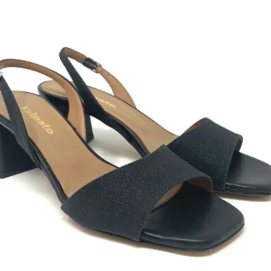 SANDALI CON TACCO VOLPATO DONNA NERO - 205MSH NERO