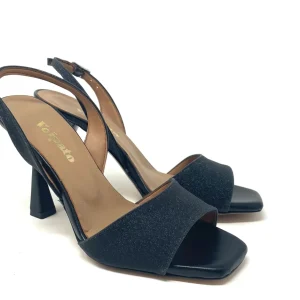 SANDALI CON TACCO VOLPATO DONNA NERO - 211MSH NERO