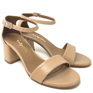 SANDALI CON TACCO VOLPATO DONNA NUDE - 247SFT NUDE