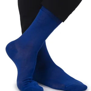 Pure Scotland Blu Elettrico Mezzagamba Liscia con Iniziali o Senza!