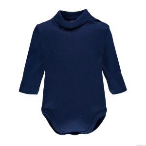 BODY LUPETTO NEONATO BAMBINO ELLEPI ART 2800 MANICA LUNGA IN CALDO COTONE