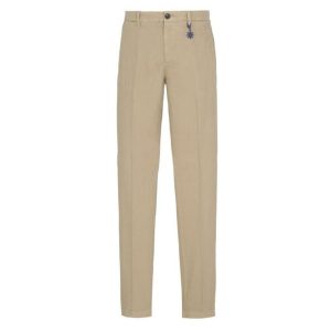 Manuel Ritz Pantalone skinny tinto capo Rasatello di cotone stretch