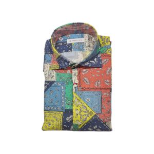 MANUEL RITZ – CAMICIA UOMO MANICA LUNGA FANTASIA