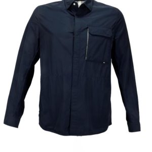 DUNO – BISORRECCO SHIRT JACKET SFODERATA IN COTONE TECNICO