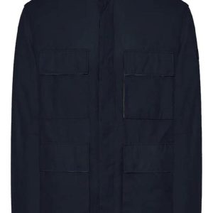 DUNO – BRESHRECCO GIACCA SFODERATA IN COTONE TECNICO CON TASCHE A TOPPA