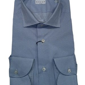 XACUS – CAMICIA MICROFANTASIA A PALLINI