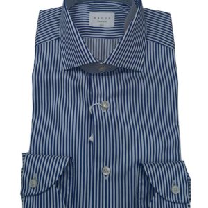 XACUS – CAMICIA UOMO BACCHETTATA ITA COLLO 12 FRANCESE