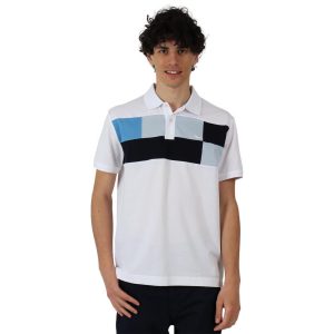 HARMONT&BLAINE – POLO UOMO MANICA CORTA DESIGN COLOR BLOCK