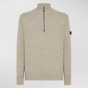 PEUTEREY – BRAILLE 03 MAGLIA IN MOULINE’ CON MEZZA ZIP