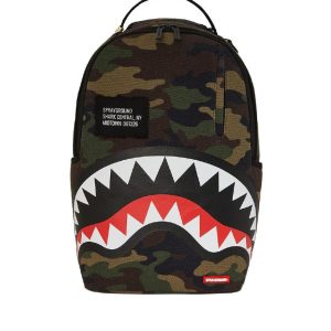 SPRAYGROUND – ZAINO 910B7163NSZ SHARK CENTRAL CAMO DLXS BACKPACK