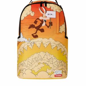 SPRAYGROUND – ZAINO 910B7294NSZ LOONEY TUNES COYOTE CLIFF FALL DLXR BACKPACK