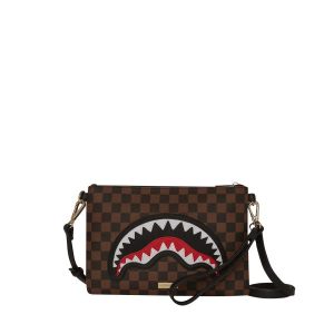 SPRAYGROUND – POCHETTE A TRACOLLA 910B7841NSZ SAWTOOTH SHARKS IN PARIS CROSSOVER CLUTCH