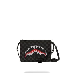 SPRAYGROUND – POCHETTE 910B7969NSZ DRIPPING SHARKS IN PARIS CROSSOVER