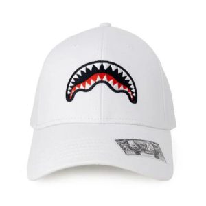 SPRAYGROUND – CAPPELLO SP15032IVO SHARK CAP IVORY