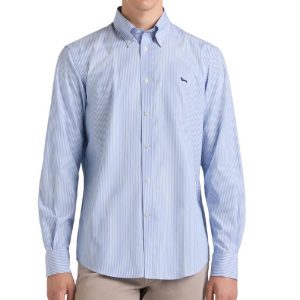 HARMONT & BLAINE – CAMICIA UOMO A RIGHE LAPIS CRP074013439B845