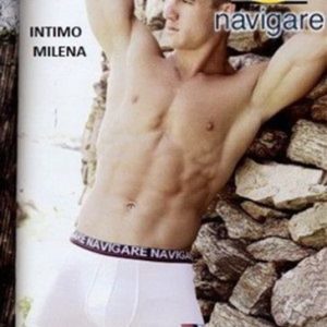6 BOXER UOMO NAVIGARE ART. 322 ELASTICO ESTERNO IN COTONE ELASTICIZZATO 4-5-6-7