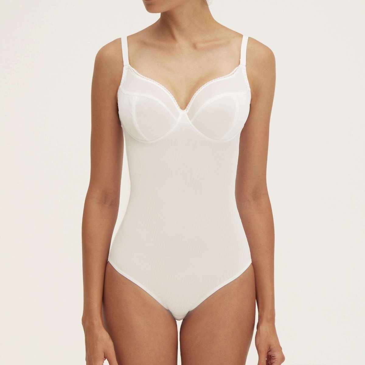 BODY DONNA LEPEL ART. 404 IN COPPA C e D CON FERRETTO REALIZZATO IN TULLE - immagine 4