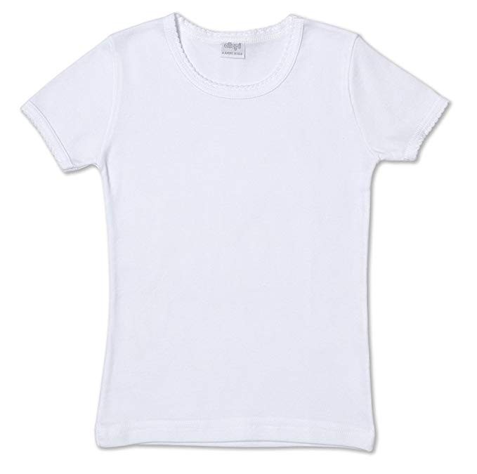 3 T- SHIRT MANICA CORTA BIMBA ELLEPI ART. 4290 MAGLIA IN COTONE GIROCOLLO - immagine 3