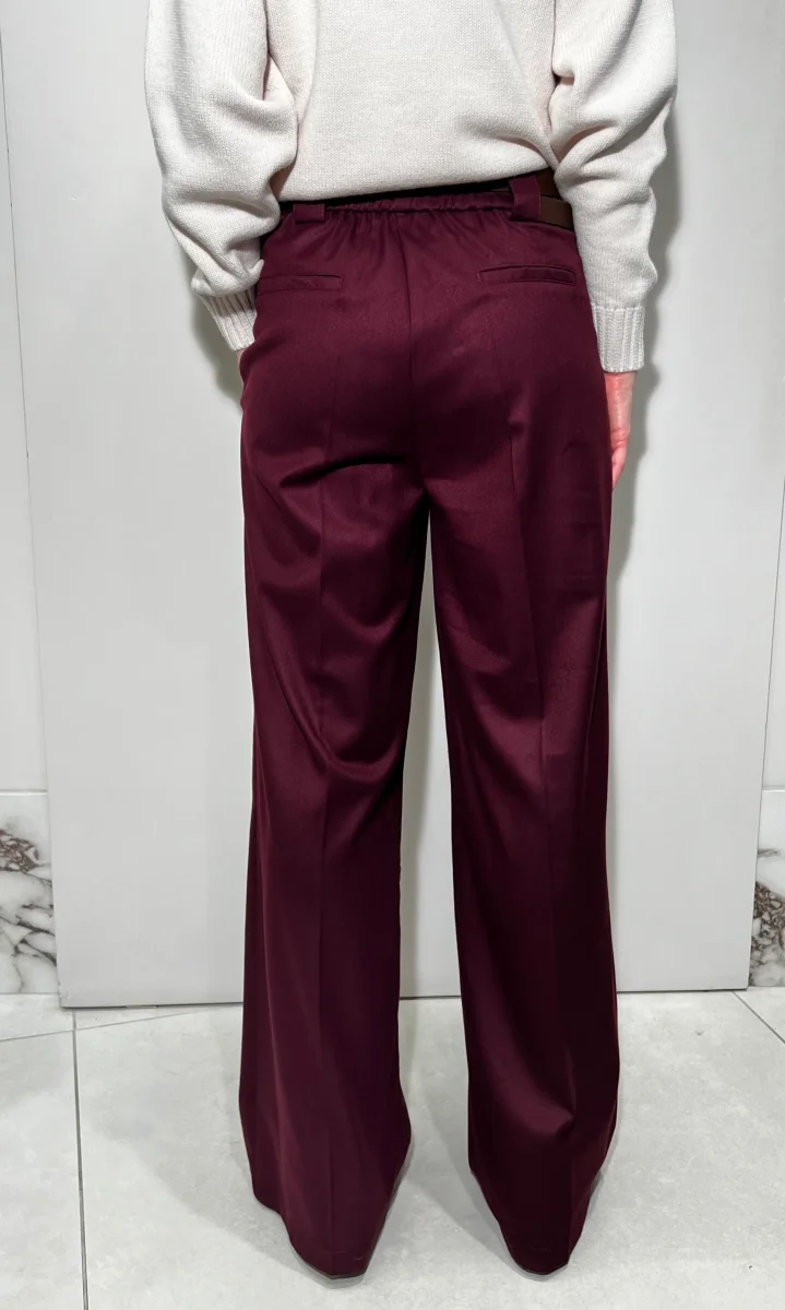 Tensione In Pantalone misto viscosa 26P1352 - immagine 4