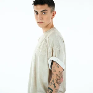 Maxi T-shirt California in cotone