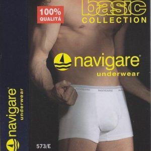 6 BOXER UOMO NAVIGARE ART. 573 IN COTONE BIELASTICO SOFT TAGLIE 4-5-6-7