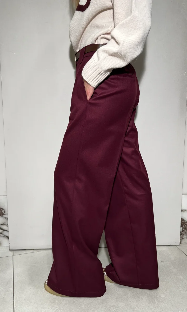 Tensione In Pantalone misto viscosa 26P1352 - immagine 3