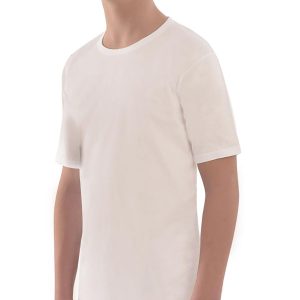 3 MAGLIE MEZZA MANICA BIMBO IRGE ART. MO- 8003 GIROCOLLO IN COTONE ELASTICIZZATO