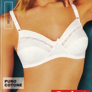REGGISENO SIèLEI ART. 90 PREFORMATO SENZA FERRETTO IN PURO COTONE ELASTICIZZATO