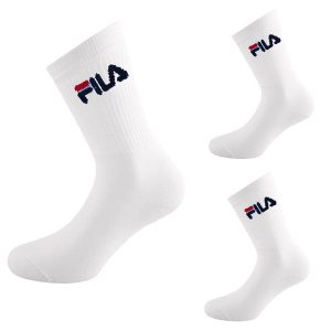 6 PAIA CALZE SPORTIVE UNISEX FILA ART9505 TENNIS COTONE SPUGNA 35-38 39-42 43-46