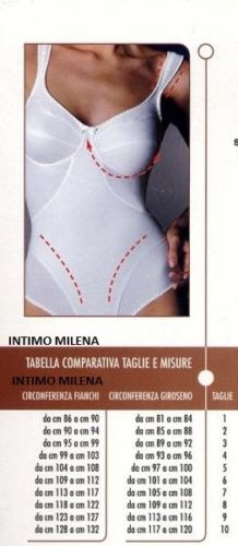 BODY GIOS MODELLANTE CONTENITIVO SPALLA LARGA ART. 979 COPPA B SENZA FERRETTO - immagine 5