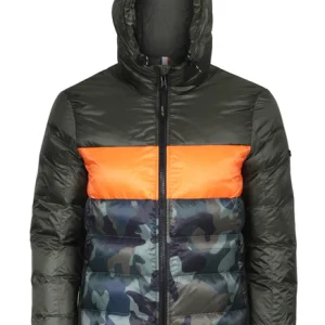 PMDS Piumino corto con cappuccio Alvi 3792JK