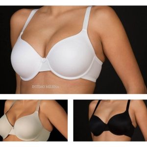 REGGISENO SELENE ART. AURORA IN MICROFIBRA LISCIA COPPE IMBOTTITE CON FERRETTO