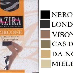 12 PAIA COLLANT AZIRA ZIRCONE 20 DEN FILANCA OPACO VELATO TAGLIA XL