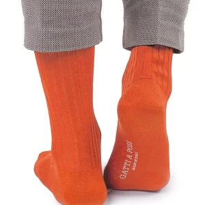 Pure Scotland Orange Mezzagamba a Costine con Iniziali o Senza!