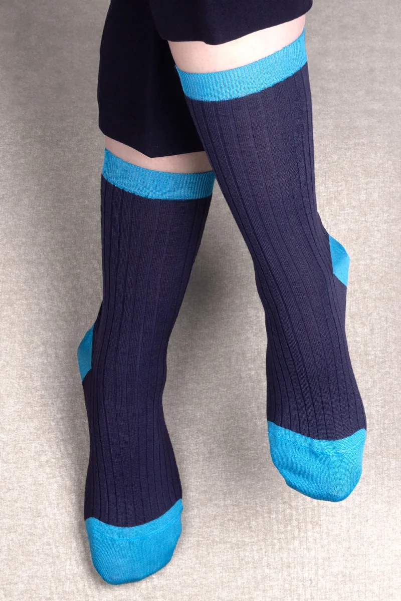 LuxBox da N.3 Calze Mezzagamba Donna e Fragranza Ambrata Agrumata con Iniziali o Senza! - immagine 8