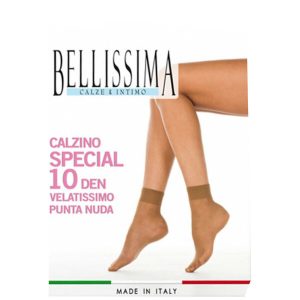 12 PAIA CALZINO BELLISSIMA 10 DEN VELATO OPACO CON POLSINO COMFORT TAGLIA UNICA