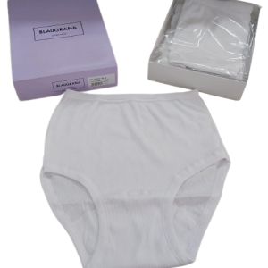 6 mutande donna classico Blaugrana 92305 modello classico con bordo cotone 100%