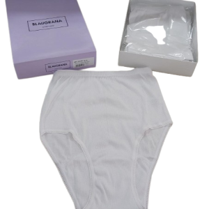 6 mutande donna classico Blaugrana 92310 modello classico con pizzo cotone 100%