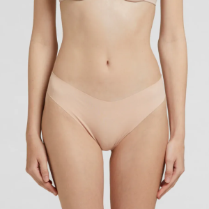 6 PEZZI SLIP BRASILIANA DONNA POMPEA INVISIBILE JERSEY DI COTONE ELASTICIZZATO