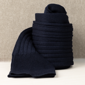 Pure Scotland Blu Notte Costine Lunga con Iniziali o Senza!