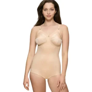 Body Senza Ferretto ad Alta Contenitività Doreen + Cotton 01 BS –  Triumph